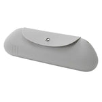 Silikon-Aufbewahrungstasche für Make-up-Pinsel, tragbar, ideal für Reisen, Kosmetik-Organizer mit großem Fassungsvermögen