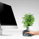 ZELOTES F-26C 8-Tasten 2.4G+Bluetooth Dual-Modus LED-Anzeige Vertikale Griffkabellose Maus, F-26C