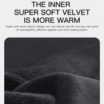 Kyncilor Waterproof Cycling Warm Gloves Two-finger Touch Screen Ultra-soft Velvet Outdoor Gloves, M, L, XL