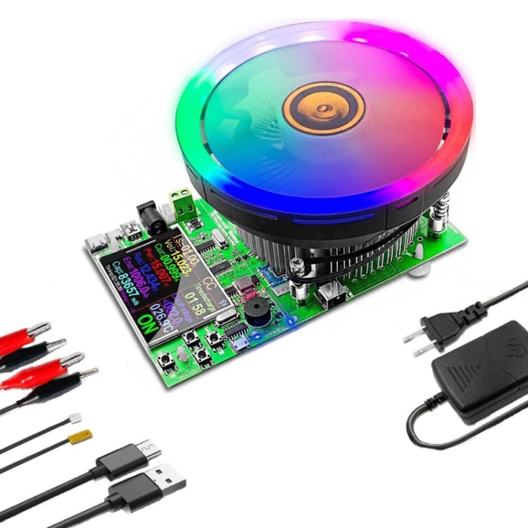 ATORCH Spannungsdigital gesteuerter einstellbarer Konstantstrom-Entlade-Last-Alterungstester, US-Stecker