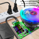 ATORCH Spannungsdigital gesteuerter einstellbarer Konstantstrom-Entlade-Last-Alterungstester, US-Stecker