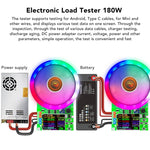 ATORCH Spannungsdigital gesteuerter einstellbarer Konstantstrom-Entlade-Last-Alterungstester, US-Stecker