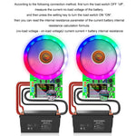 ATORCH Spannungsdigital gesteuerter einstellbarer Konstantstrom-Entlade-Last-Alterungstester, US-Stecker