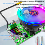 ATORCH Spannungsdigital gesteuerter einstellbarer Konstantstrom-Entlade-Last-Alterungstester, US-Stecker