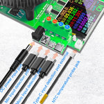 ATORCH Spannungsdigital gesteuerter einstellbarer Konstantstrom-Entlade-Last-Alterungstester, US-Stecker