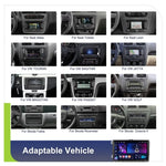 Für Volkswagen 4+64G Multimedia-Player Android 13 System, 7 Zoll, 9 Zoll