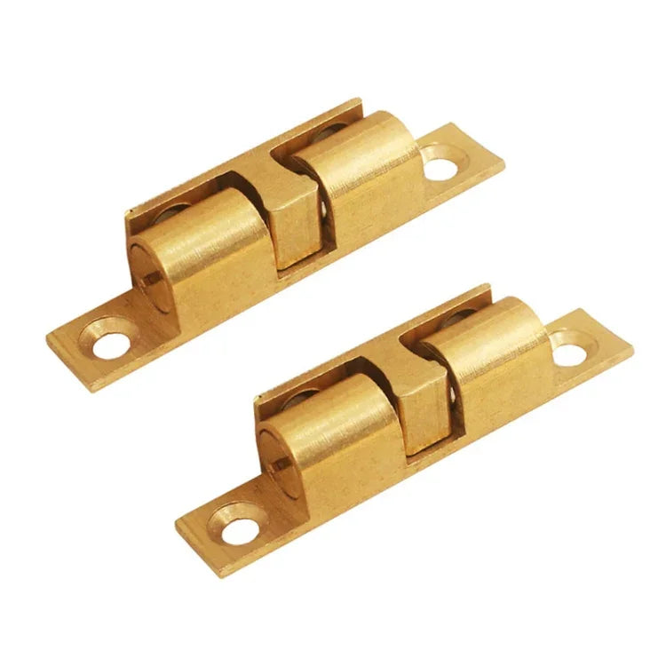 2 Stück Schrank Magnetische Feder-Schnalle Türsauger, Klein Gold, Mittel Gold, Groß Gold, Extra Groß Gold, Klein Silber, Mittel Silber, Groß Silber, Extra Groß Silber