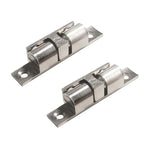 2 Stück Schrank Magnetische Feder-Schnalle Türsauger, Klein Gold, Mittel Gold, Groß Gold, Extra Groß Gold, Klein Silber, Mittel Silber, Groß Silber, Extra Groß Silber