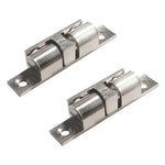 2 Stück Schrank Magnetische Feder-Schnalle Türsauger, Klein Gold, Mittel Gold, Groß Gold, Extra Groß Gold, Klein Silber, Mittel Silber, Groß Silber, Extra Groß Silber