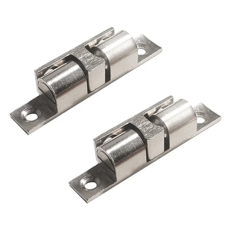 2 Stück Schrank Magnetische Feder-Schnalle Türsauger, Klein Gold, Mittel Gold, Groß Gold, Extra Groß Gold, Klein Silber, Mittel Silber, Groß Silber, Extra Groß Silber