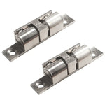2 Stück Schrank Magnetische Feder-Schnalle Türsauger, Klein Gold, Mittel Gold, Groß Gold, Extra Groß Gold, Klein Silber, Mittel Silber, Groß Silber, Extra Groß Silber