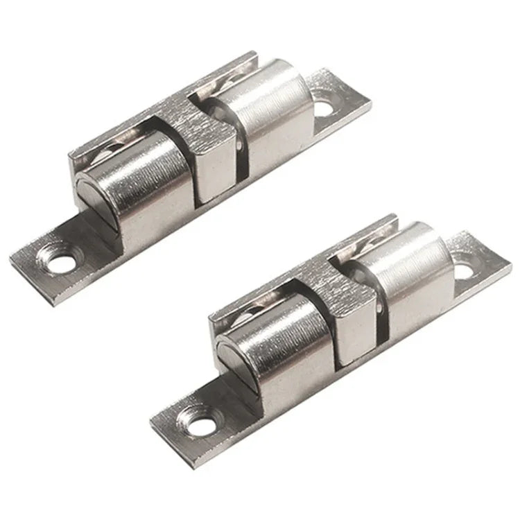 2 Stück Schrank Magnetische Feder-Schnalle Türsauger, Klein Gold, Mittel Gold, Groß Gold, Extra Groß Gold, Klein Silber, Mittel Silber, Groß Silber, Extra Groß Silber