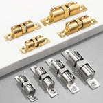 2 Stück Schrank Magnetische Feder-Schnalle Türsauger, Klein Gold, Mittel Gold, Groß Gold, Extra Groß Gold, Klein Silber, Mittel Silber, Groß Silber, Extra Groß Silber