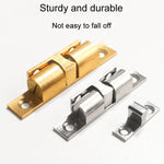 2 Stück Schrank Magnetische Feder-Schnalle Türsauger, Klein Gold, Mittel Gold, Groß Gold, Extra Groß Gold, Klein Silber, Mittel Silber, Groß Silber, Extra Groß Silber