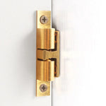 2 Stück Schrank Magnetische Feder-Schnalle Türsauger, Klein Gold, Mittel Gold, Groß Gold, Extra Groß Gold, Klein Silber, Mittel Silber, Groß Silber, Extra Groß Silber