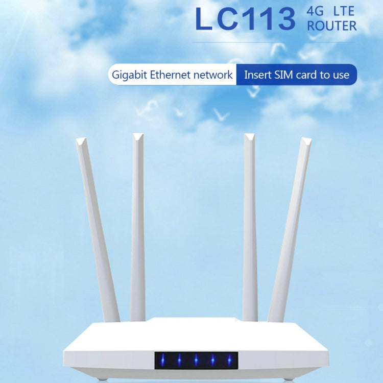 4G Wireless SIM-Karten Router 4G Hotspot Sharing Mobiles CPE Full Netcom, EU-Stecker, MC119