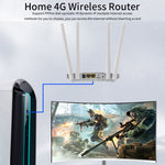 4G Wireless SIM-Karten Router 4G Hotspot Sharing Mobiles CPE Full Netcom, EU-Stecker, MC119