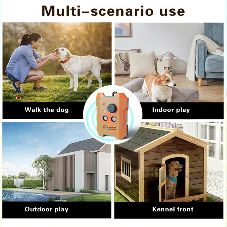 Ultraschall-Bellstopper, Antibellgerät für Hunde mit 3 Modi, D3