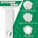 Diatomit Küchen Wasseraufnahme Trocknungsmatte Badezimmer Waschbecken Wasserhahn Arbeitsplatte Abflussmatte, 40x10cm