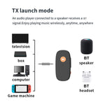 2-in-1 AUX Car Bluetooth Receiver Transmitter Hands-free Call Adapter Converter, 2-in-1