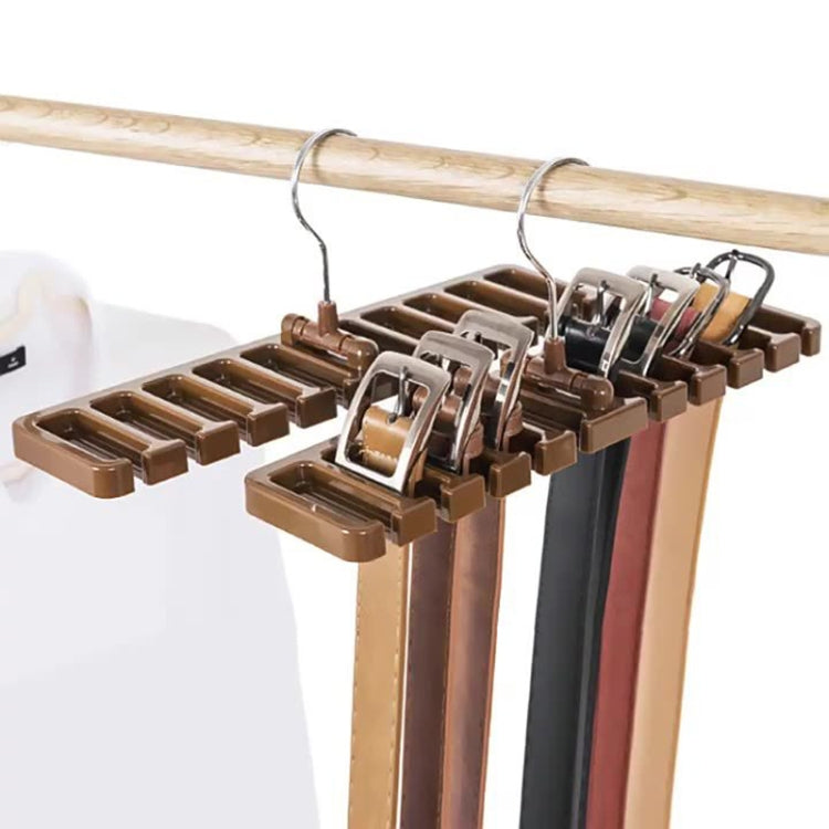 Gürtelbügel Schal Krawattenhalter für Kleiderschrank Aufbewahrung Organizer, Klein Grün, Klein Blau, Klein Rosa, Groß Schwarz, Groß Weiß, Groß Kaffee
