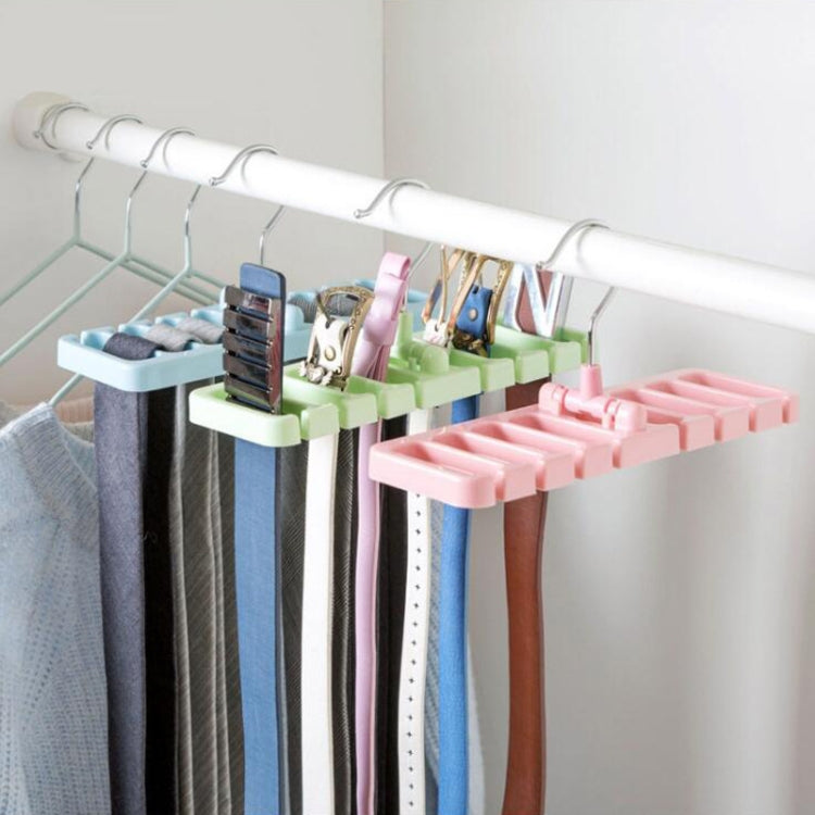 Gürtelbügel Schal Krawattenhalter für Kleiderschrank Aufbewahrung Organizer, Klein Grün, Klein Blau, Klein Rosa, Groß Schwarz, Groß Weiß, Groß Kaffee