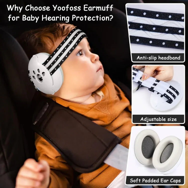 Kopfband-Schlaf-Gehörschutz für Babys