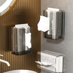 Saugnapf-Taschentuchboxhalter Wandmontierte Taschentuchboxabdeckung