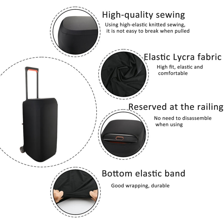 Für JBL Partybox Stage 310 / 320 Lautsprecher Lycra Staubschutzhülle Elastische Hülle, Lycra Staubschutzhülle