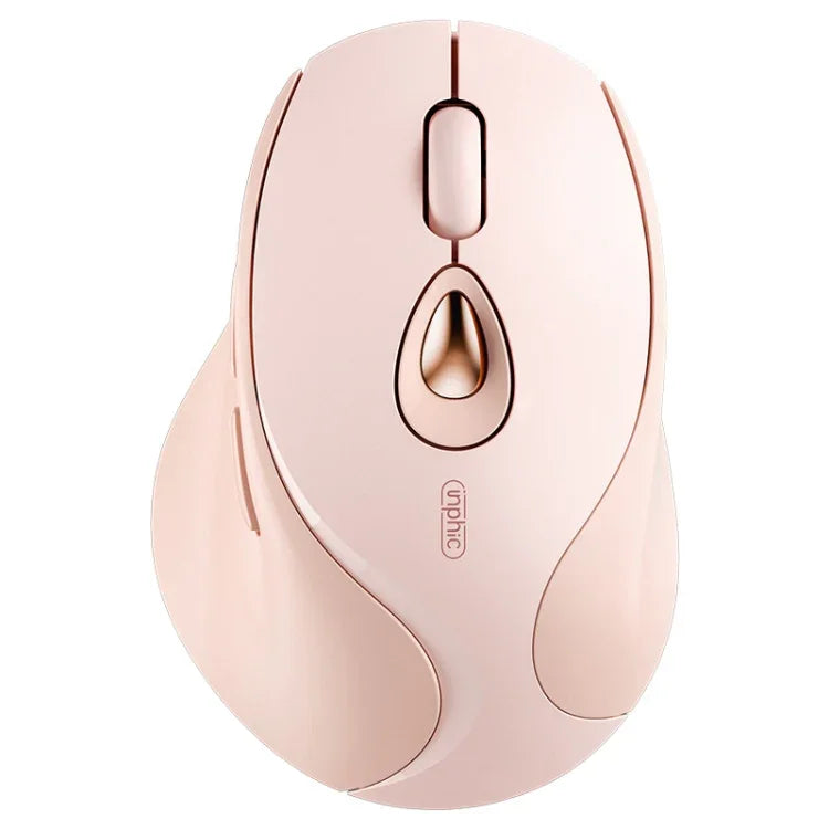 Inphic DR801 2.4G+Bluetooth 5.0/4.0 Kabellose Maus USB Tri-Mode Mute Wiederaufladbare Mädchen Büro Zuhause Gaming Maus