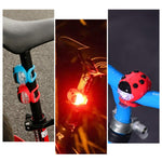 Bicycle Equipment Silicone Ladybug LED Headlight