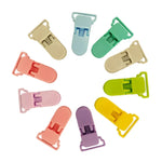 10 Stück Baby Schnuller Anti-Verlust-Kette Clips Cartoon Krokodilclips Schnullerhalter