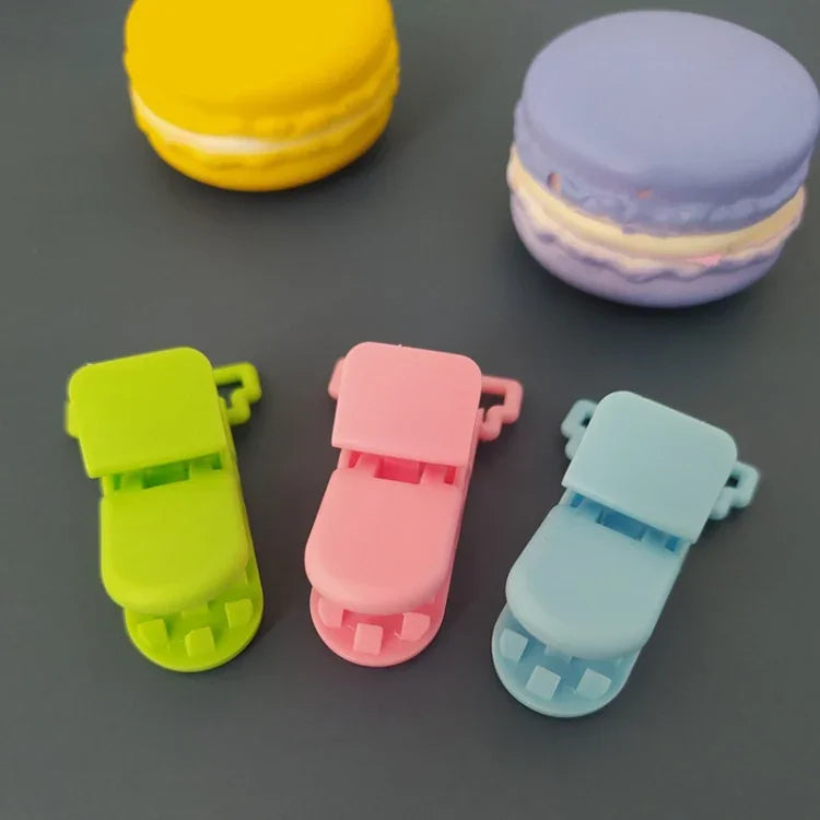 10 Stück Baby Schnuller Anti-Verlust-Kette Clips Cartoon Krokodilclips Schnullerhalter