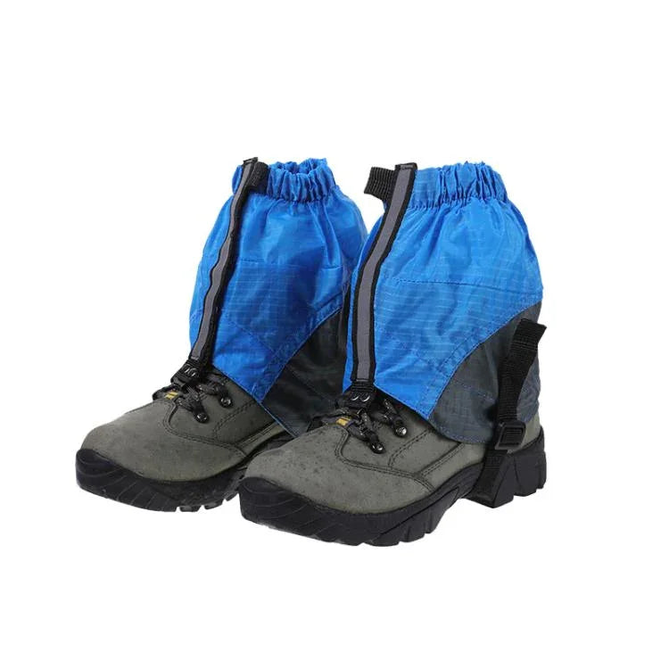 AOTU AT8917 1 Paar mit Reflexstreifen Outdoor Bergsteigen Wandern Schneefeste Fußbekleidung Wüstensichere Sanddichte Überschuhe