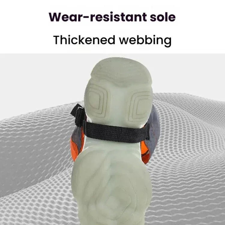 AOTU AT8917 1 Paar mit Reflexstreifen Outdoor Bergsteigen Wandern Schneefeste Fußbekleidung Wüstensichere Sanddichte Überschuhe