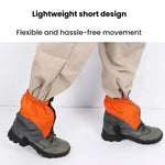 AOTU AT8917 1 Paar mit Reflexstreifen Outdoor Bergsteigen Wandern Schneefeste Fußbekleidung Wüstensichere Sanddichte Überschuhe
