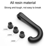 1pair Car Rear Seat Concealed Hook