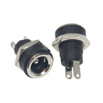 30 Stück Elektronische Geräte DC Buchsenstromanschluss mit Mutter, DC5.5x2.1MM, DC5.5x2.1MM Vollkupfer, DC5.5x2.5MM, DC3.5x1.3MM