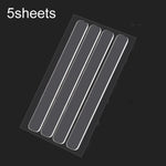 5 Blatt/Packung Transparenter unsichtbarer Antikollisionsstreifen, selbstklebende Pads für Schranktischecken, 35 x 10 mm, 63 x 10 mm, 150 x 15 mm