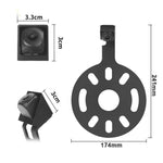 For Jeep Wrangler 2007-2018 Car Backup Tire Rear View Camera, JW-1