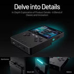 TRIMUI BRICK Open Source Pocket Console – Tragbare, kabellose Bluetooth-HD-Retro-Arcade-Konsole, Standardversion ohne Karte, 64 GB, 128 GB, 256 GB
