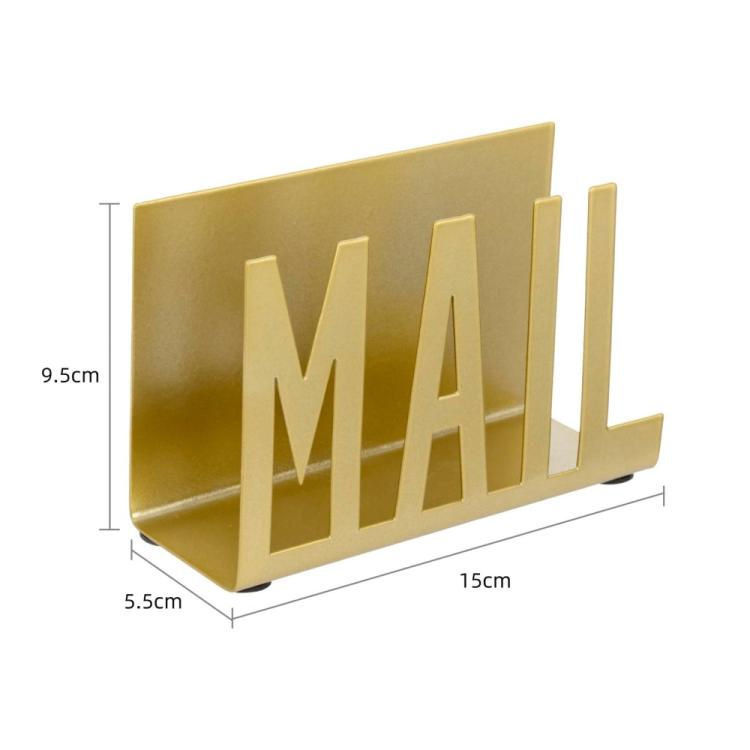 Büro-Schreibtisch-Organizer aus Metall für Post und Briefe, YH006-1-1, YH006-1-2