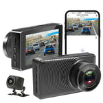 4K+1080P Dashcam Dual-Aufnahme vorne und hinten WLAN Rückfahrbilder