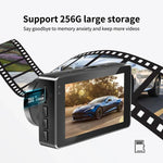 4K+1080P Dashcam Dual-Aufnahme vorne und hinten WLAN Rückfahrbilder