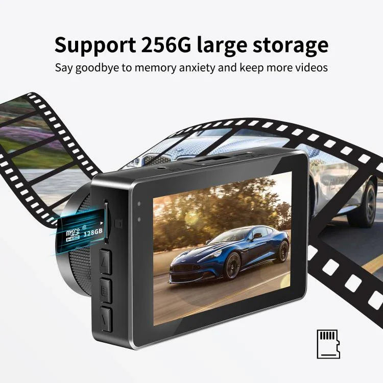 4K+1080P Dashcam Dual-Aufnahme vorne und hinten WLAN Rückfahrbilder