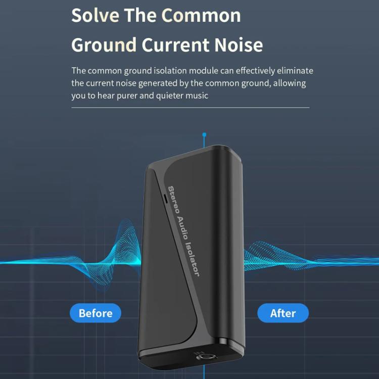 Bluetooth 5.4 Audio Gemeinsame Masse Isolator Empfänger Anti-Interferenz Geräuschreduzierung, M29