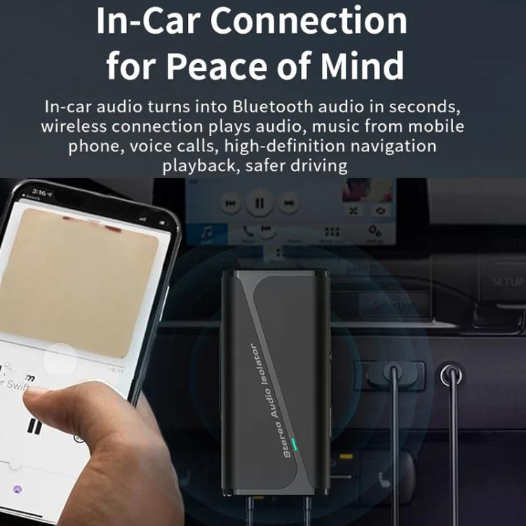 Bluetooth 5.4 Audio Gemeinsame Masse Isolator Empfänger Anti-Interferenz Geräuschreduzierung, M29