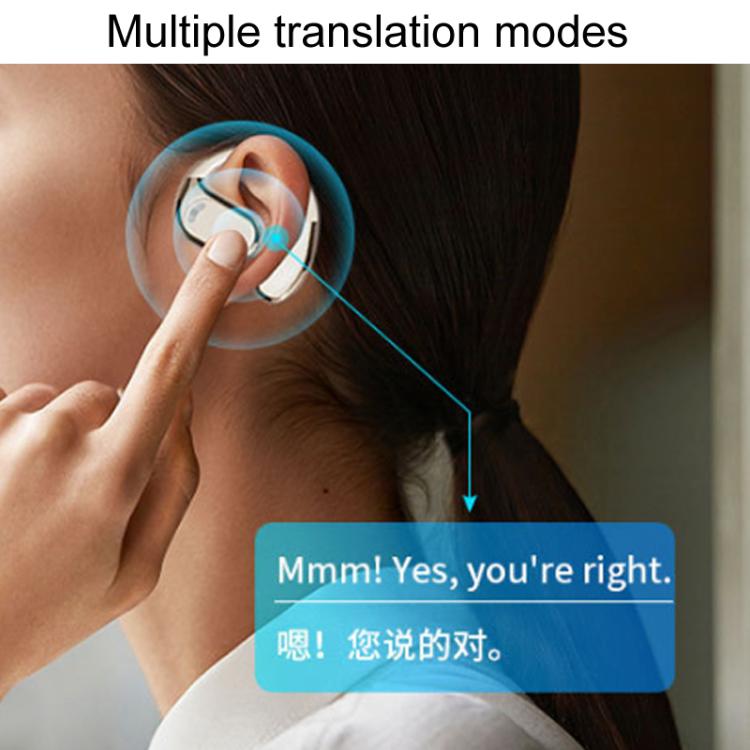 M76 Intelligente KI-Übersetzung On-Ear Digitalanzeige Bluetooth Kopfhörer