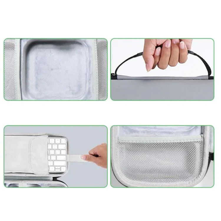 Aufbewahrungstasche/Tragetasche für Mac Mini M4 / M4 Pro, bietet Platz für Tastatur und Maus