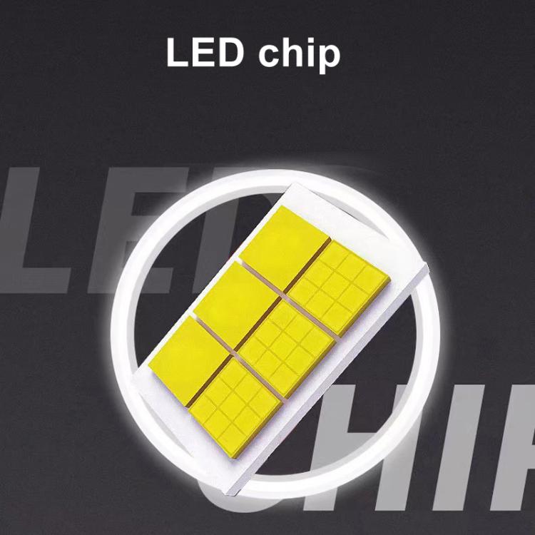 Motorcycle Electric Vehicle General Modification LED Headlight 4 Beads Double Lens Lamps, Blue Aperture+Red Devil Eye, Ice Blue Aperture+Red Devil Eye, Green Aperture+Red Devil Eye, Yellow Aperture+Red Devil Eye, White Aperture+Blue Devil Eye          ...